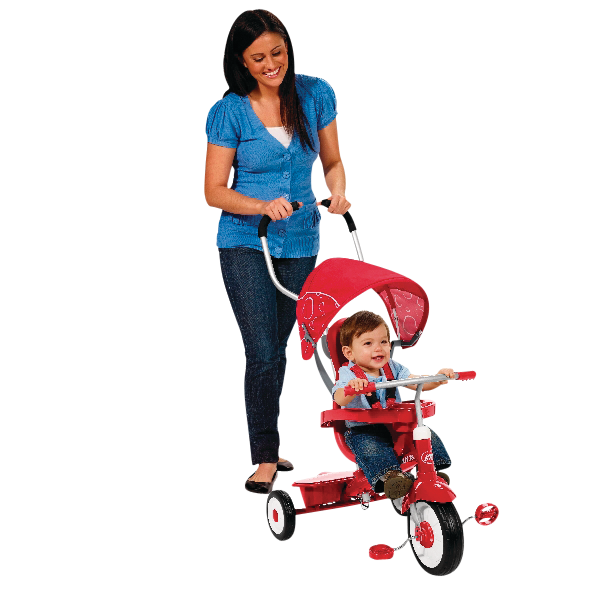 radio flyer deluxe steer and stroll trike