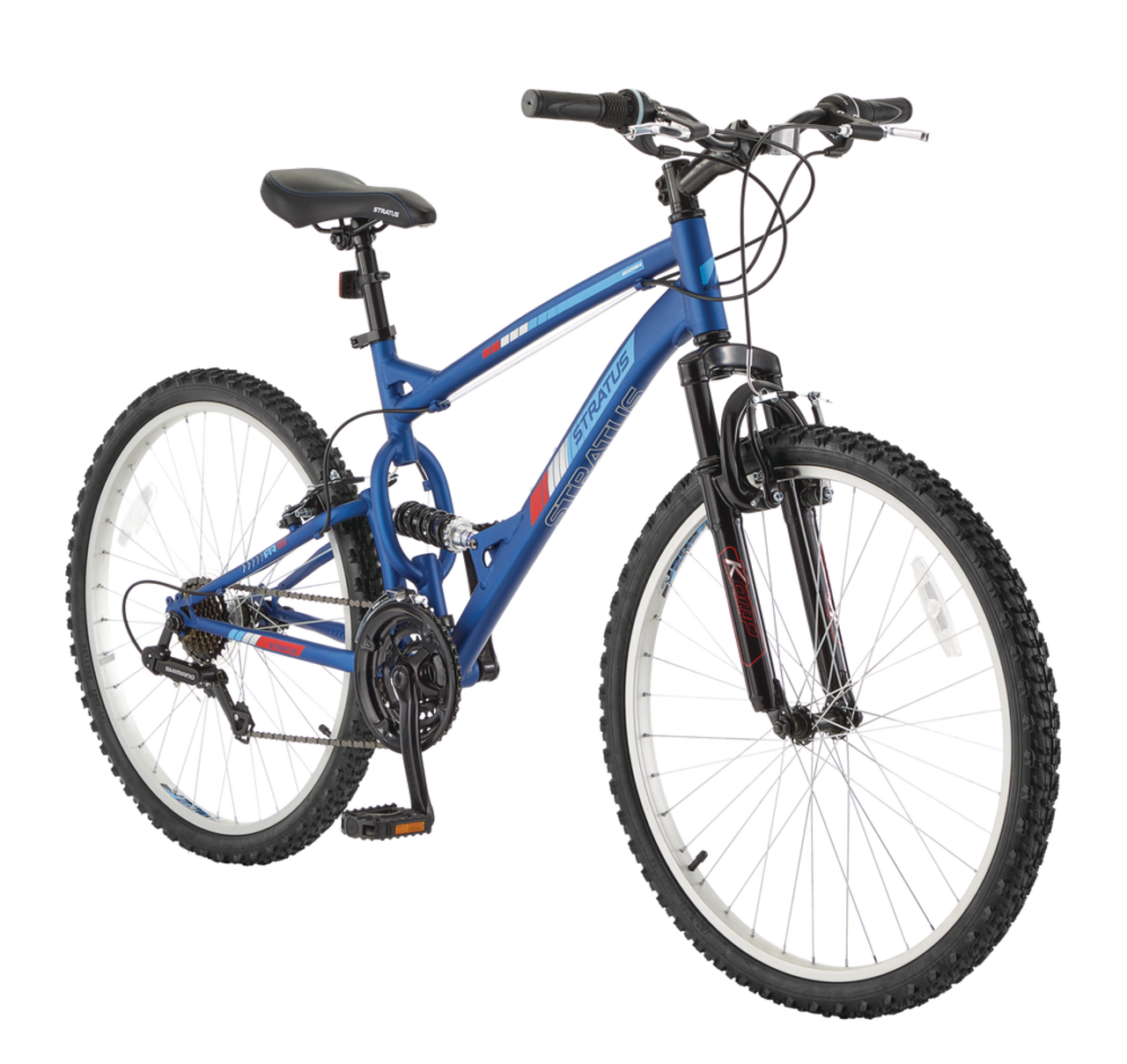 Stratus Richter DS Mountain Bike 17 in Frame 26 in Blue