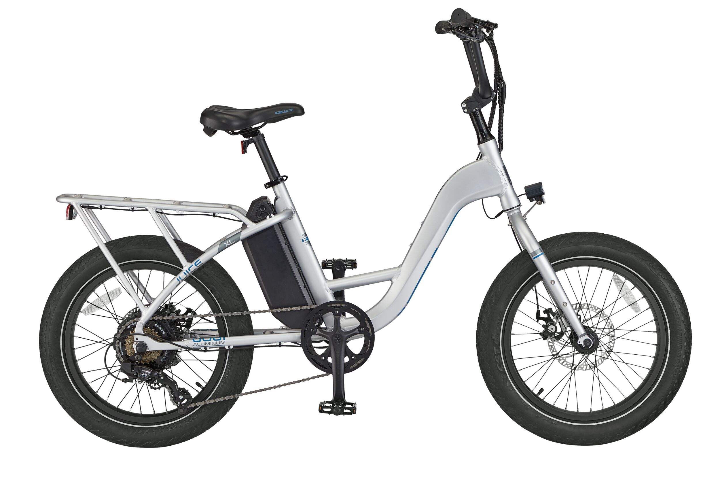 iZip XL Adult Electric Bike, Aluminium Frame, 20in, Grey Canadian Tire
