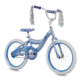 Disney Frozen Kids' Bike, 18-in, Blue/Purple Front_Three_Fourths_Angled_Right