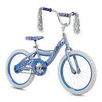 Disney Frozen Kids' Bike, 18-in, Blue/Purple Front_Three_Fourths_Angled_Right