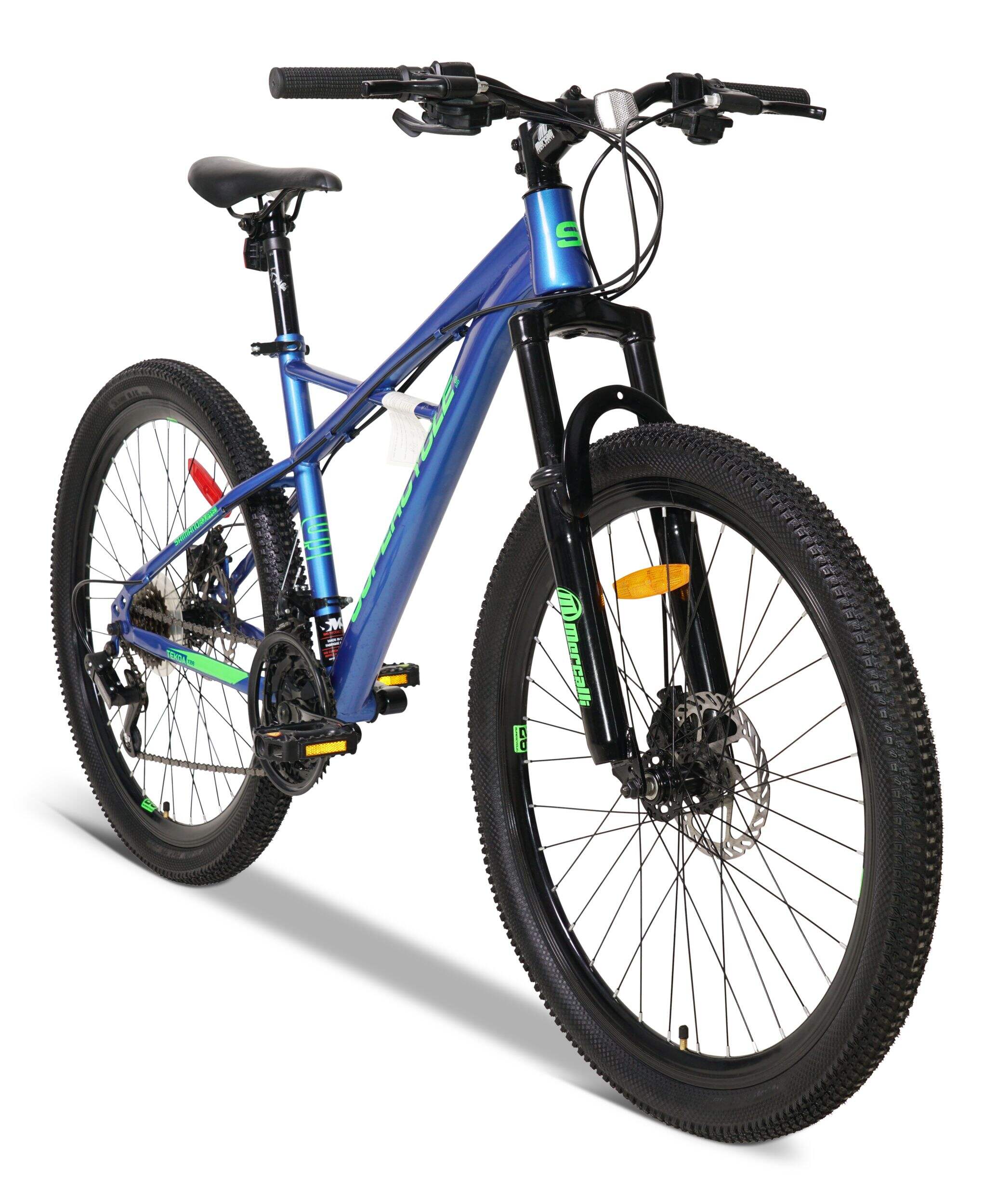 Supercycle Tekoa-X Bike, 26-in, Charcoal Front_Three_Fourths_Angled_Right
