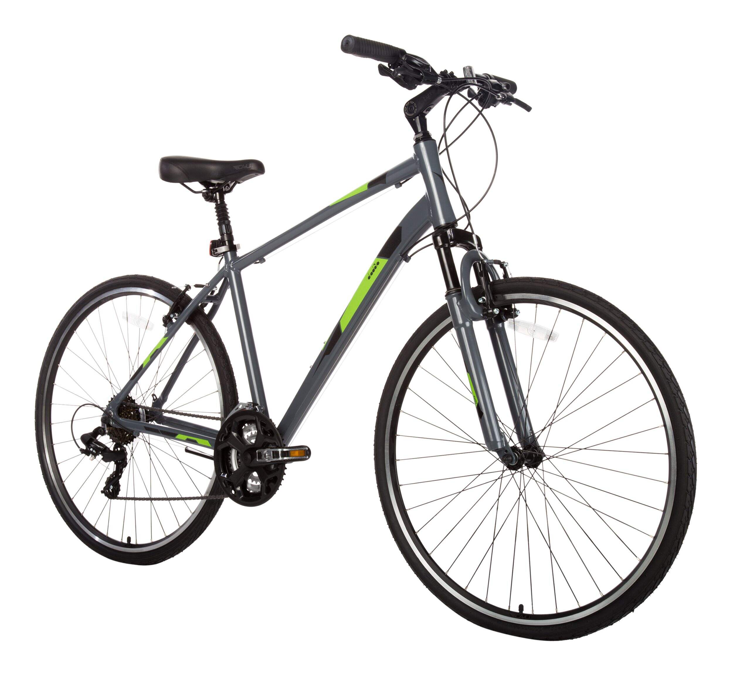 Vélo hybride Diadora Arezzo pour hommes, grand, 700 C Front_Angled_Right