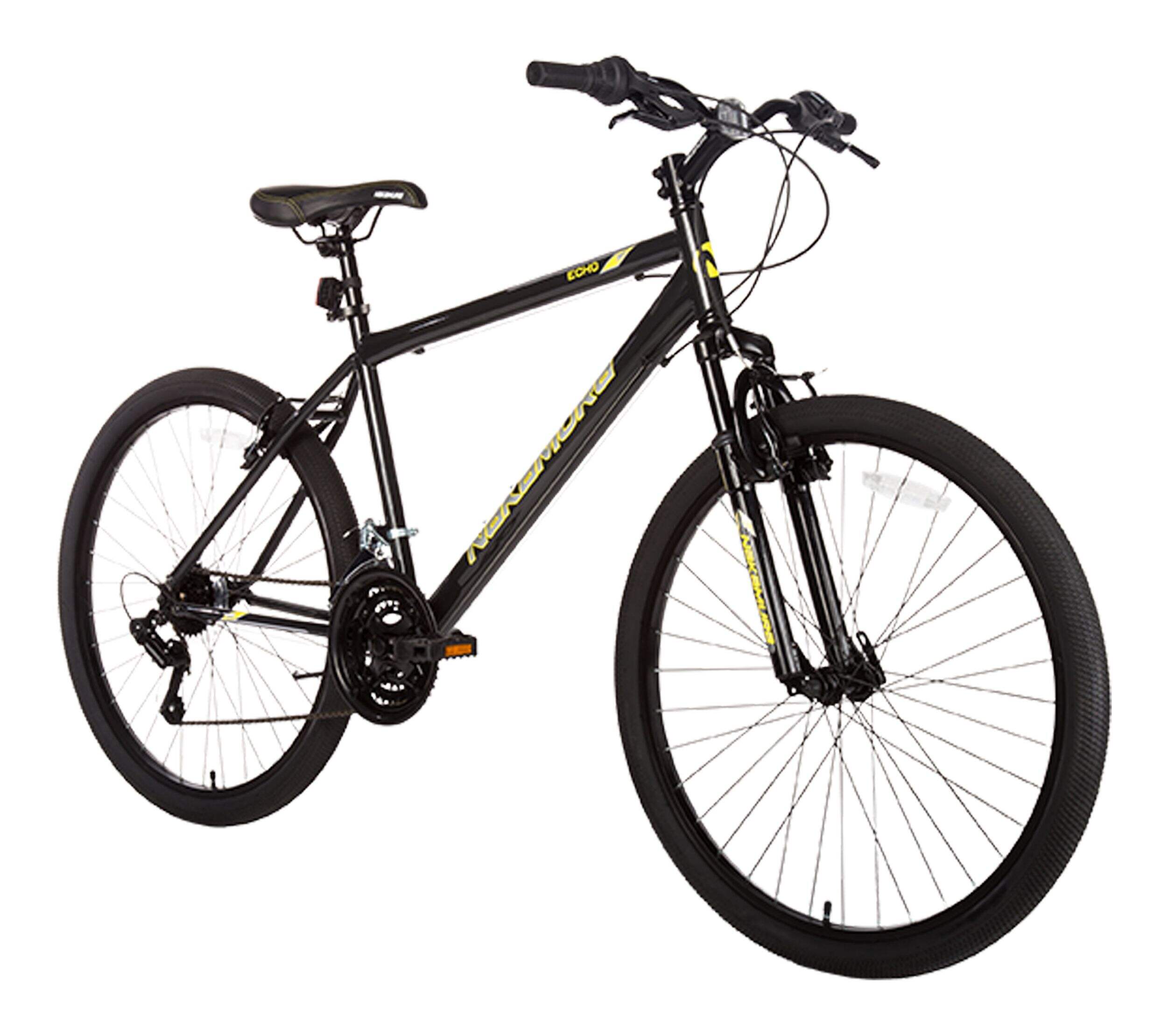 Nakamura Ecko 2 Medium Men's Hardtail Mountain Bike, 18-Speed, 25-in Front_Angled_Right