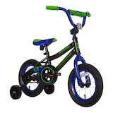 Nakamura Adventure Kid's Bike, Black, 12-in Front_Angled_Right