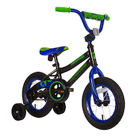 Vélo pour enfant Nakamura Adventure, noir, 12 po Front_Angled_Right