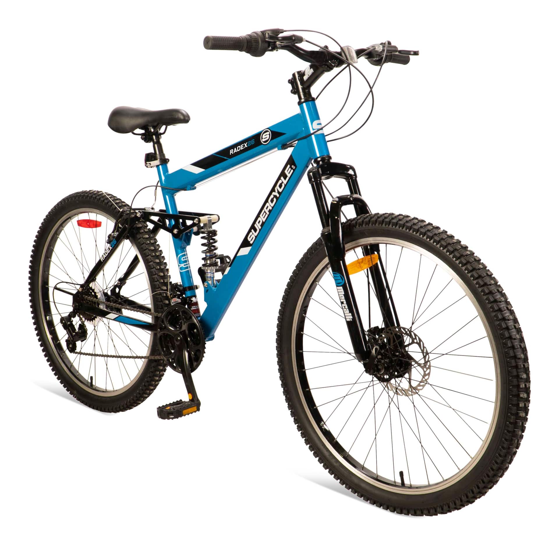 Vélo pour adulte Supercycle Radex, 21 vitesses, 24 po, vélo pour  adulte/enfant, noir