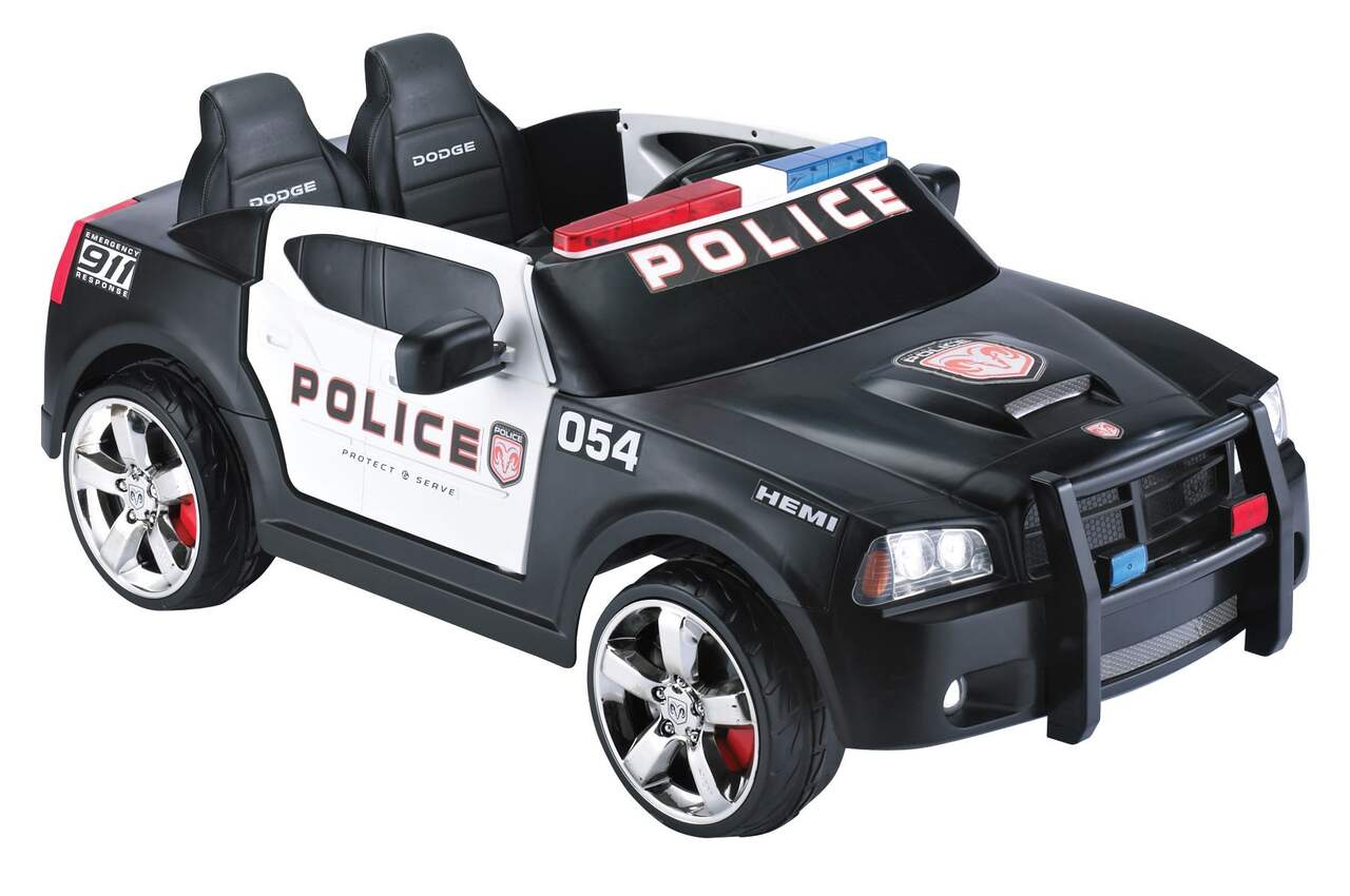 Jouet-porteur voiture de police Dodge Charger, 3 ans et plus