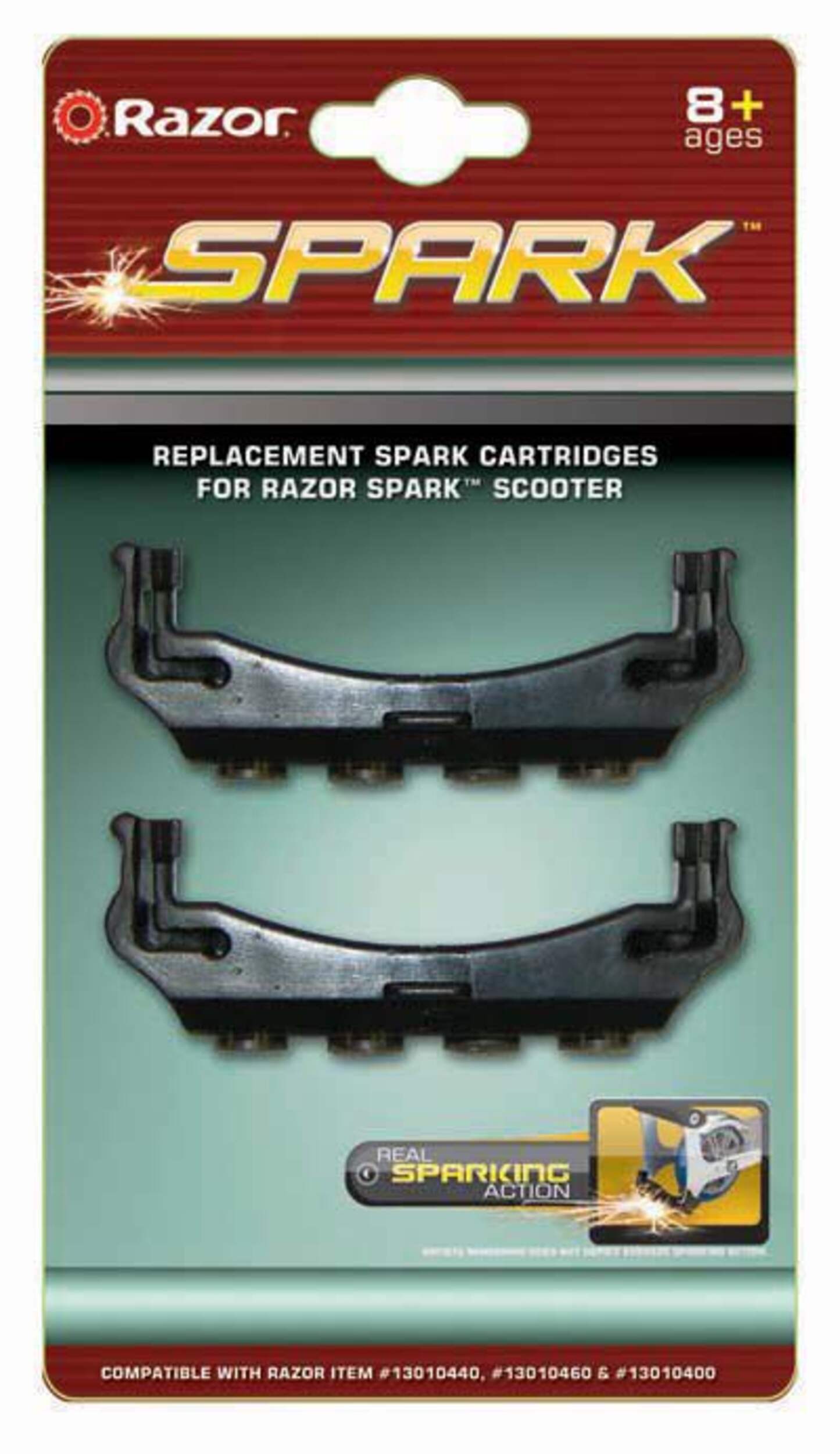 Razor Spark Replacement Cartridge Front_Flat