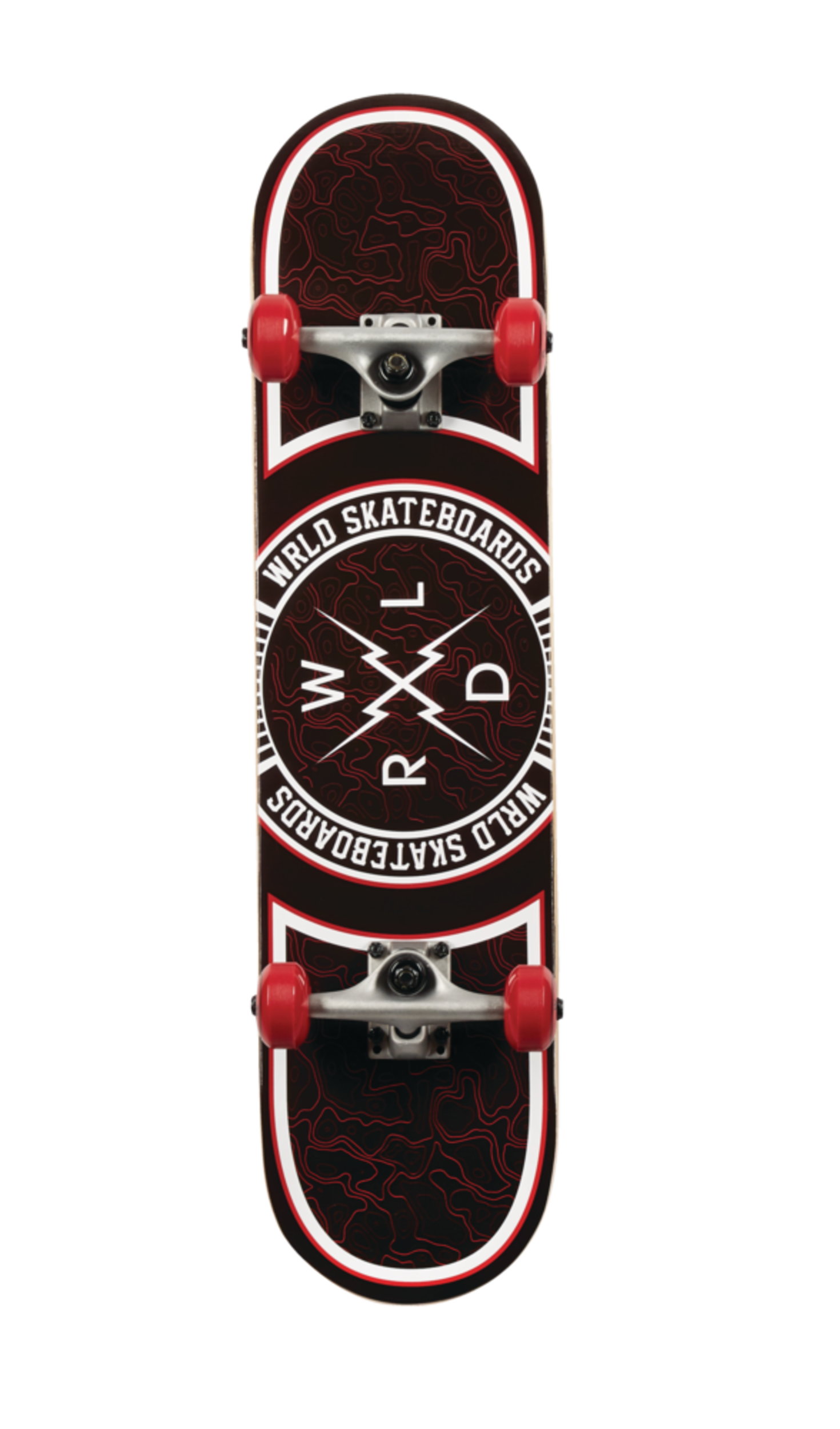 Planche à roulettes World Industries Vintage Double Kick, 31 po, enfants, choix de styles Bottom_Flat