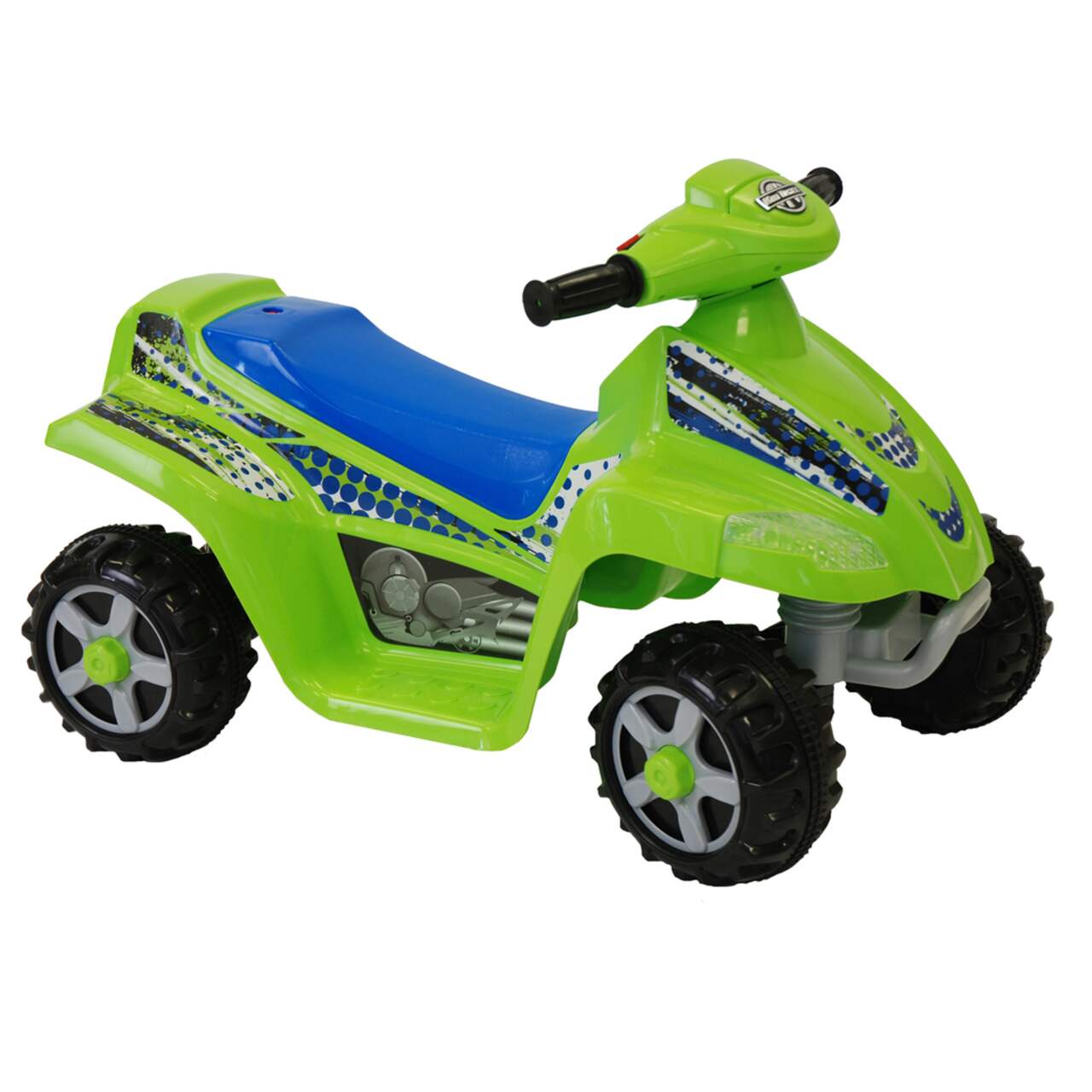 Mini-vélo/VTT porteur électrique Rollplay 4 roues motrices, 6V, 3,2 km/h,  enfants, camouflage vert, 18 à 36 mois