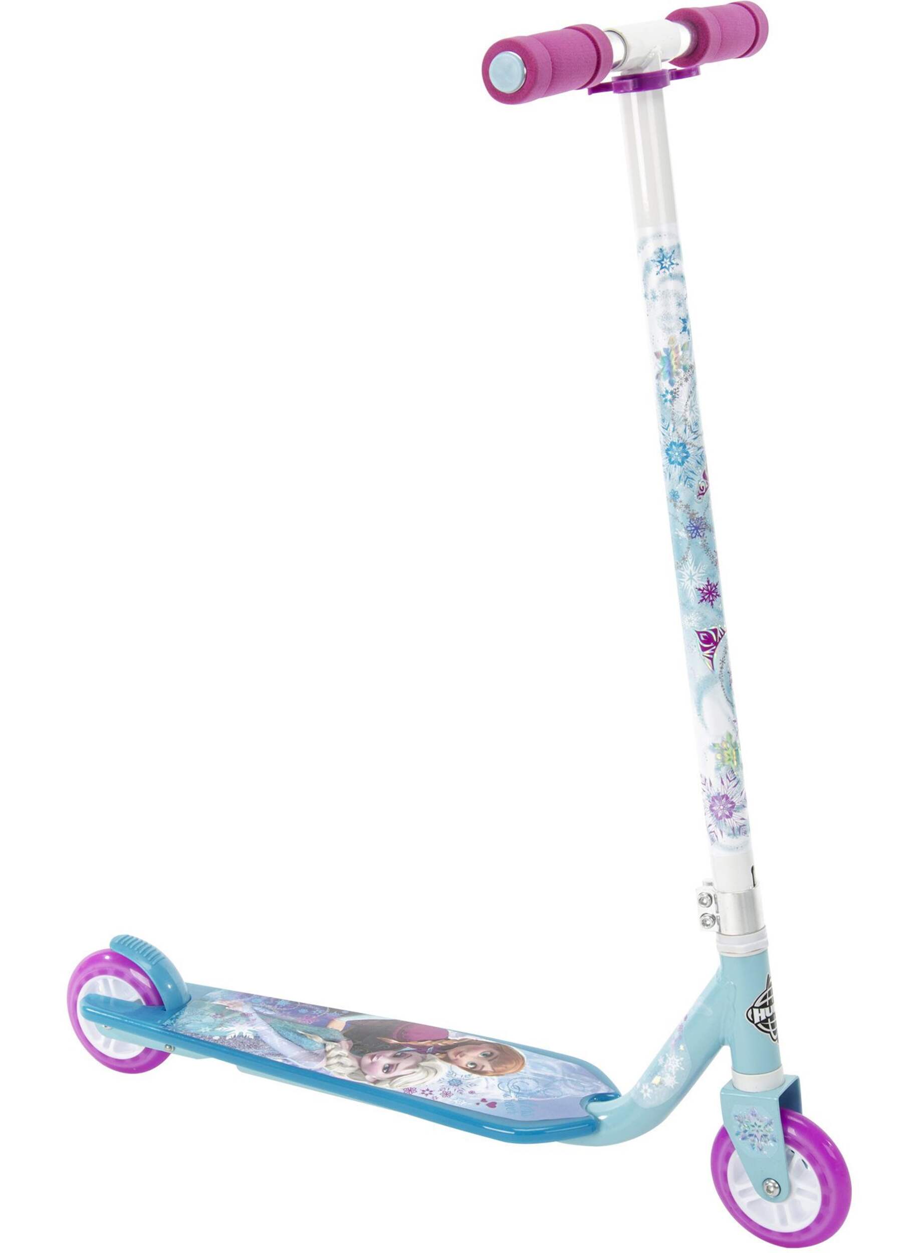 Frozen Inline Scooter with Lights & Sounds Front_Three_Fourths_Angled_Right