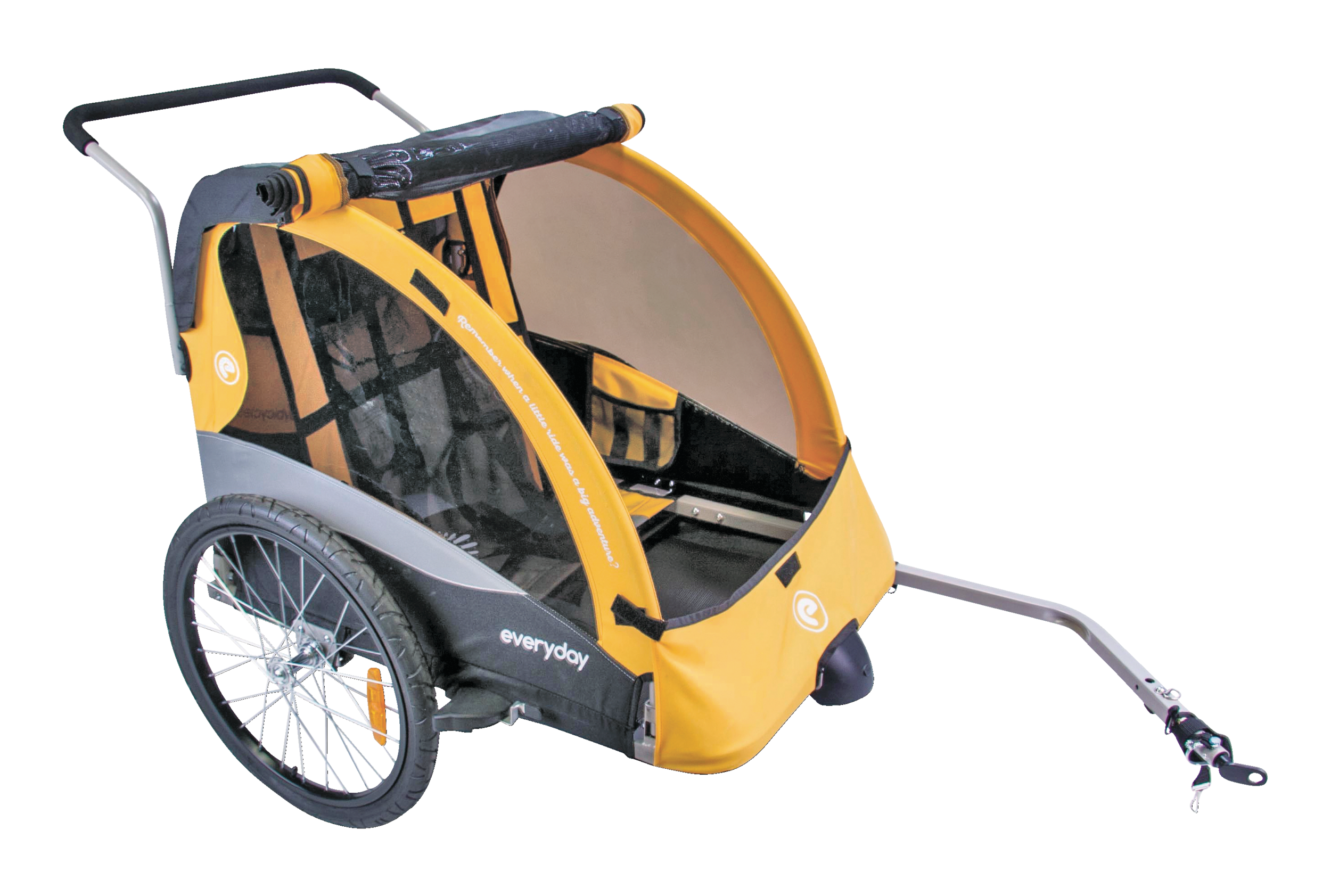 Everyday Bike Trailer Front_Angled_Right