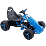 Huffy 6V Dual-Power Electric Go Kart, Ages 3 - 5 yrs Front_Three_Fourths_Angled_Right