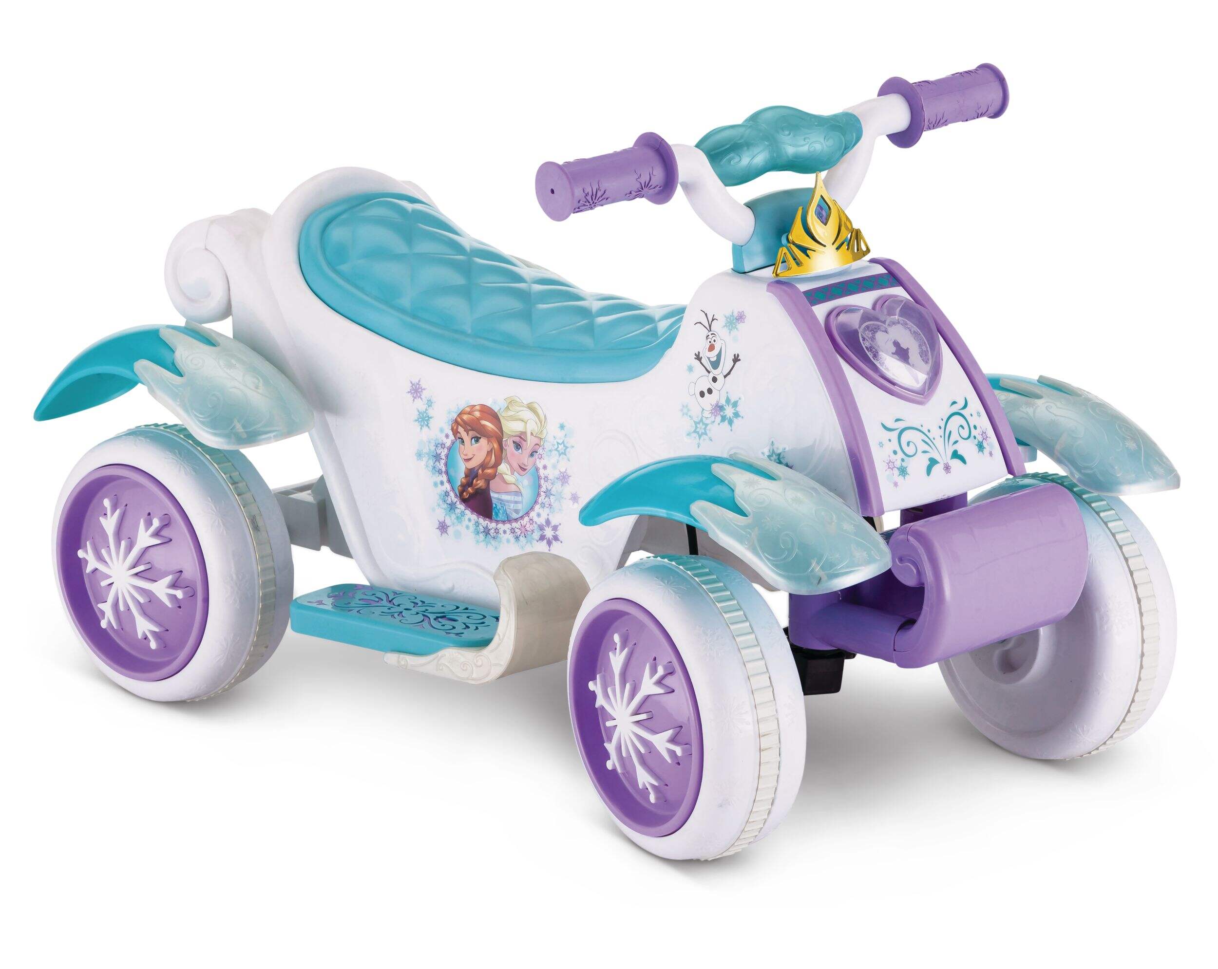 disney frozen 6v motorised quad bike ride on