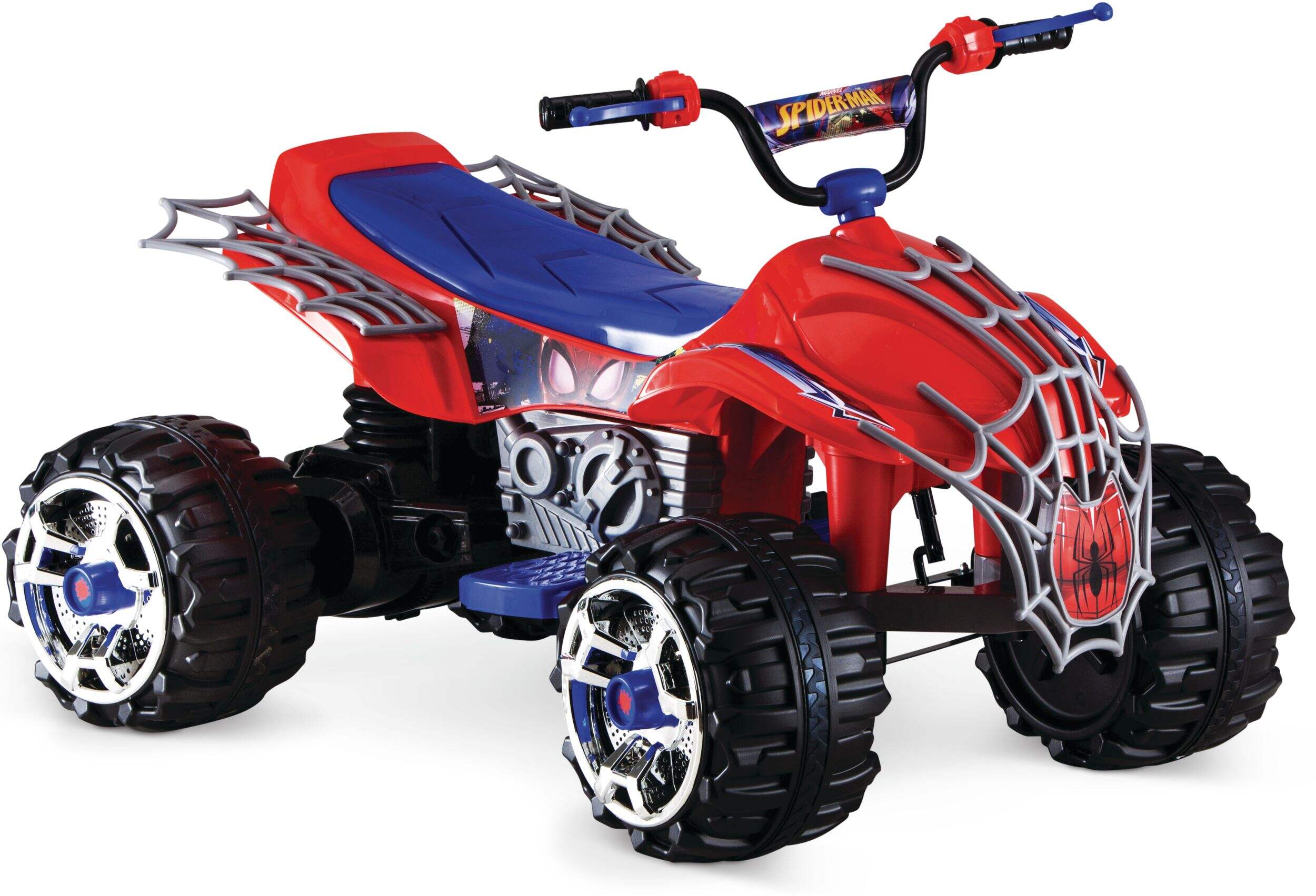 kid trax spiderman atv