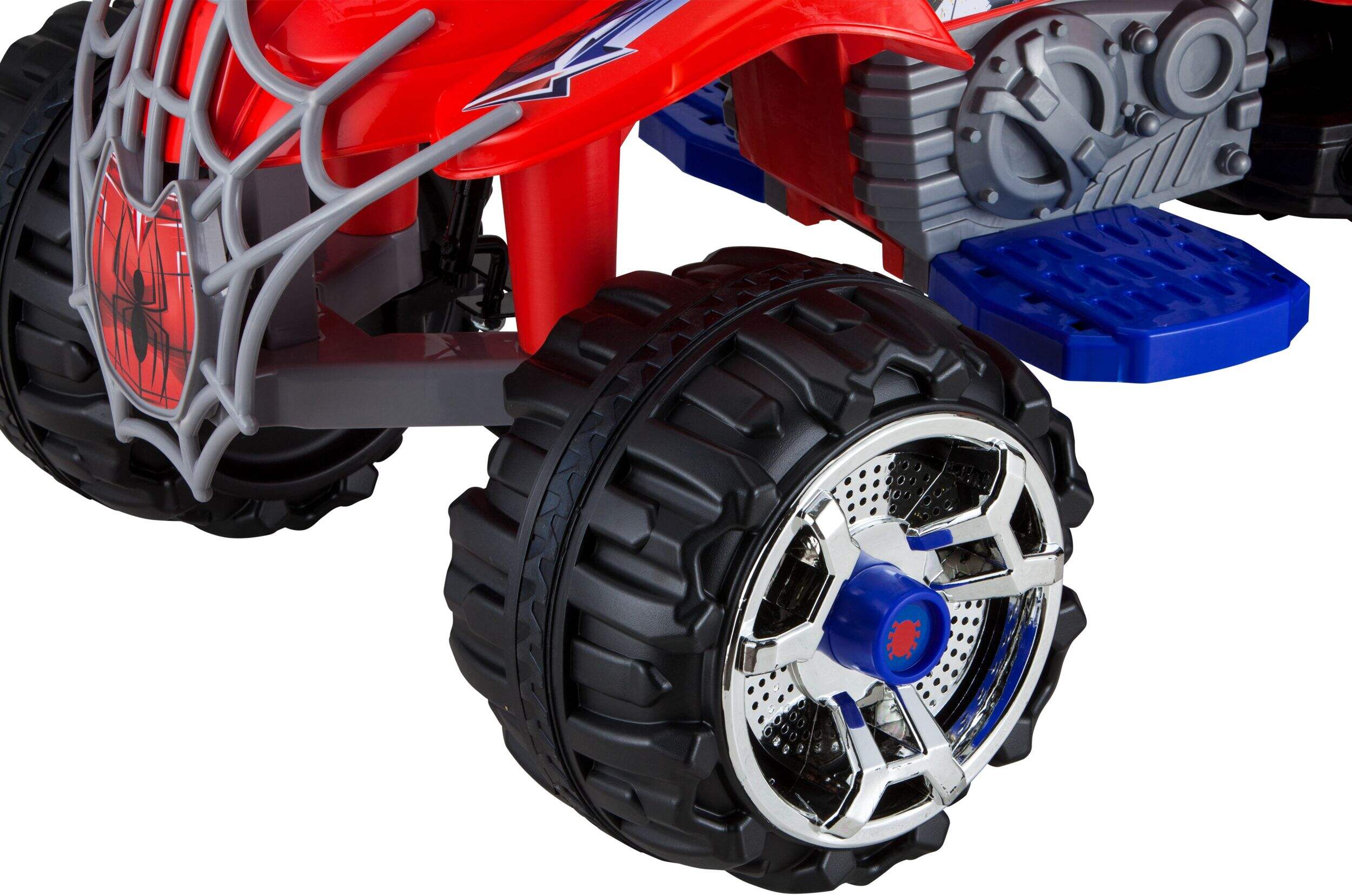 kid trax spiderman atv