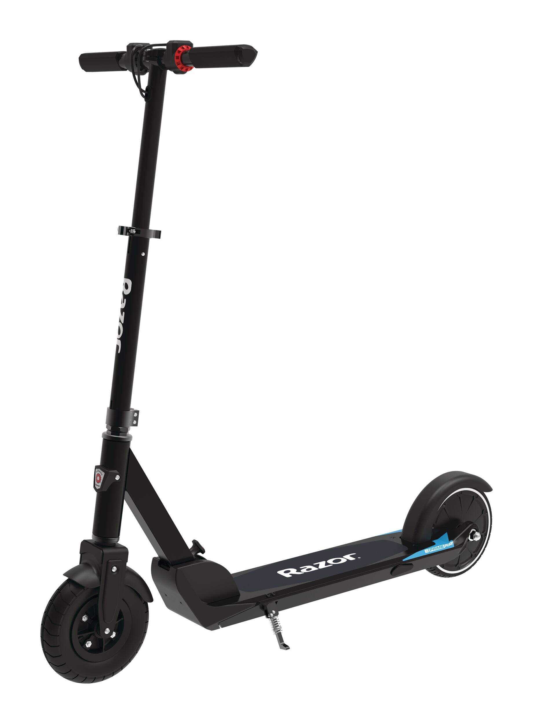 Razor E-Prime Air Electric Scooter, 24km/h, Black Front_Angled_Left