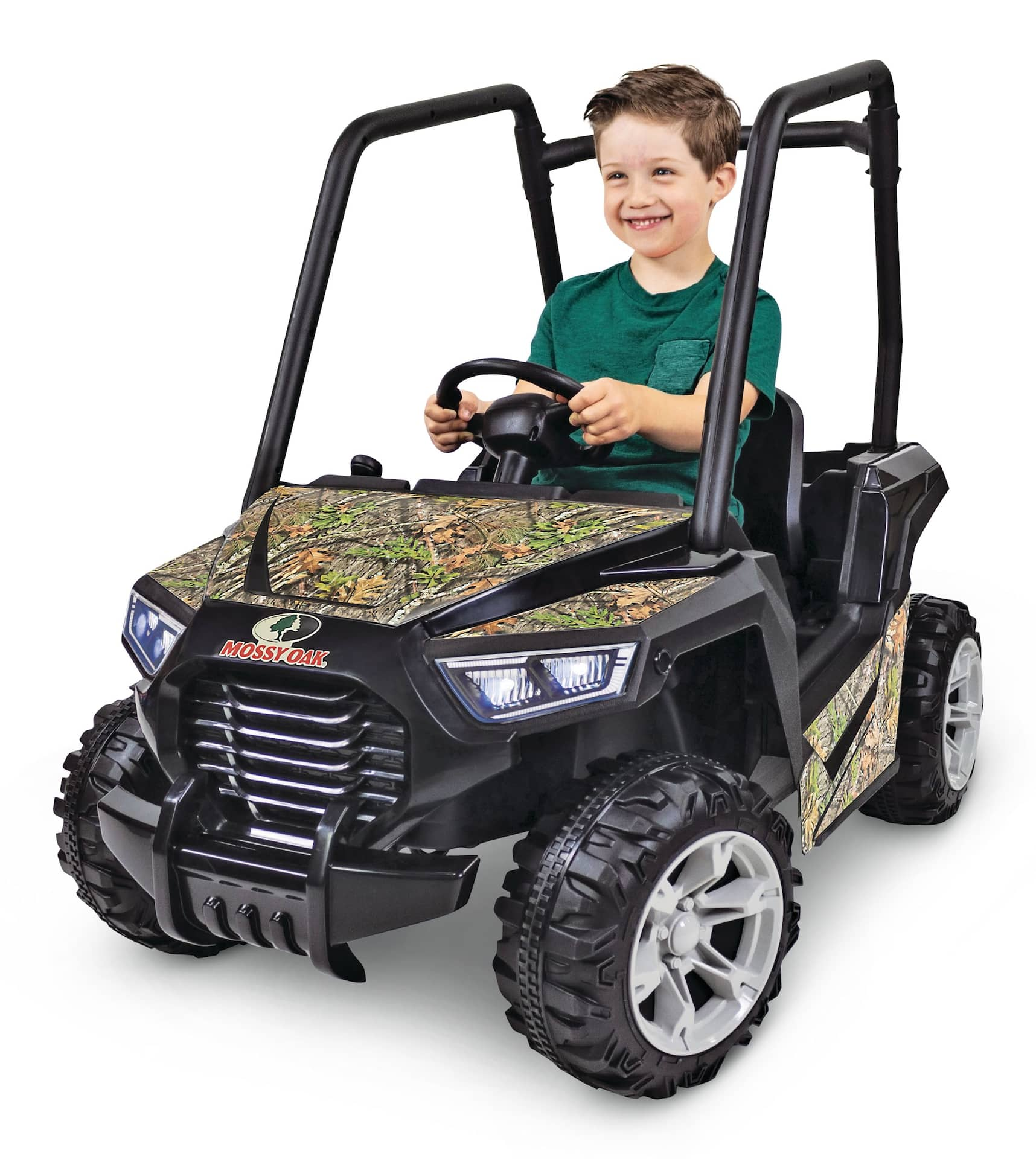 Mossy Oak Whipsaw UTV 6V Electric Mini Ride On Toy Car 2km h Kids Camo