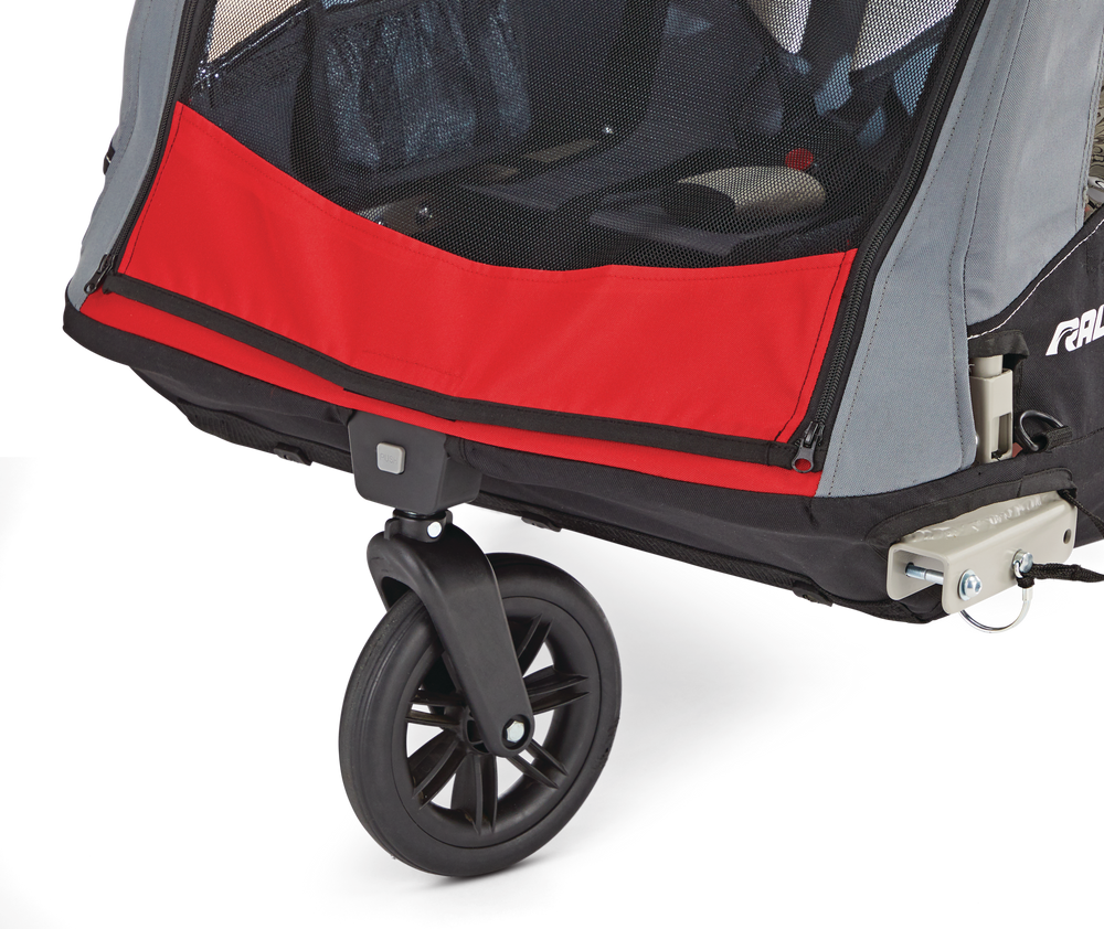 Raleigh Roam Bike Trailer, 2Seats, Toddlers & Kids, Red Canadian Tire