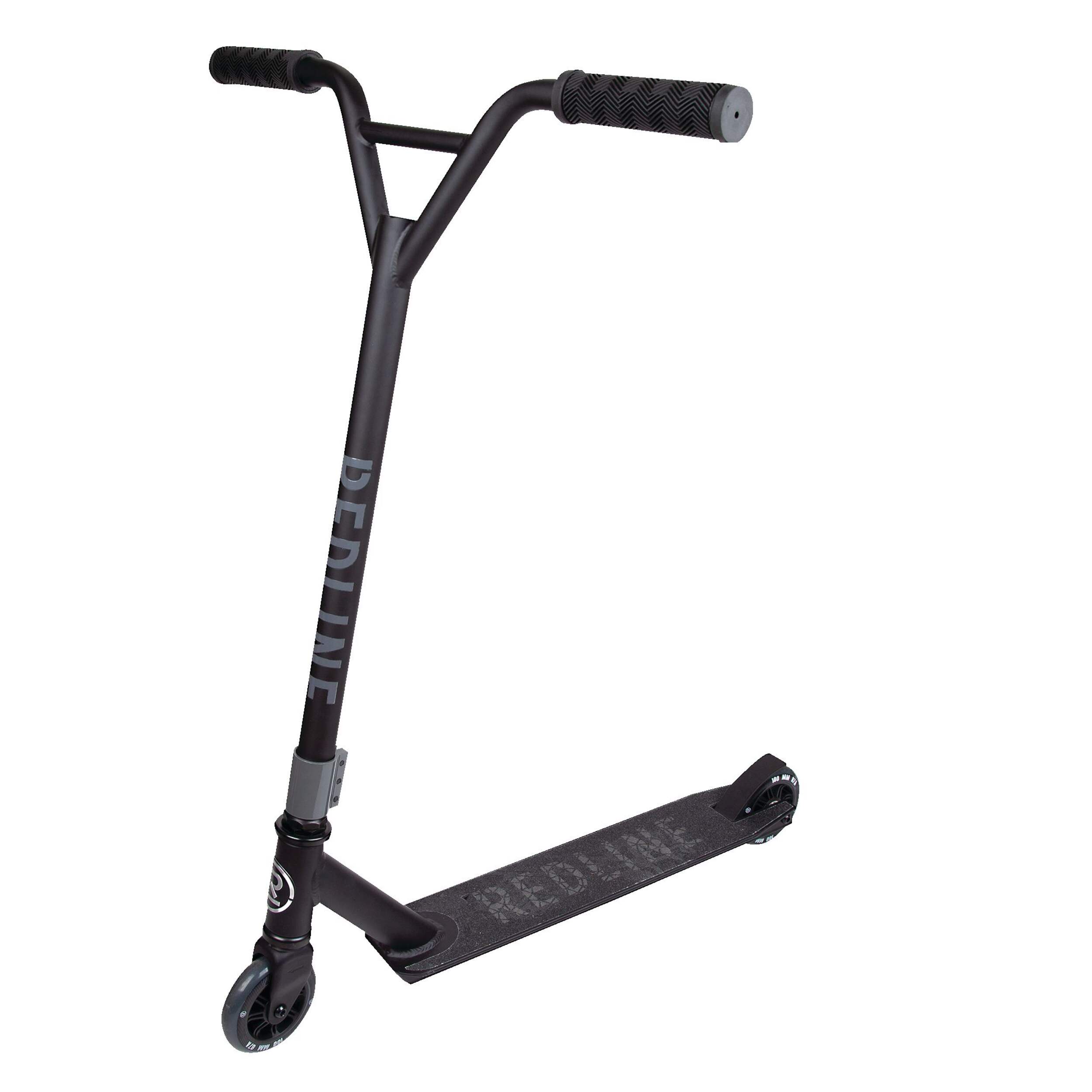 Redline Stryker Stunt Scooter, 100-mm Front_Three_Fourths_Angled_Left