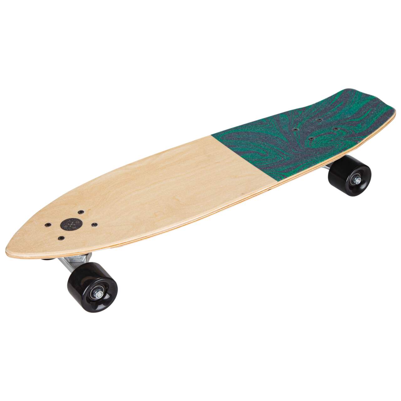 Vintage-Antique Wood/Wooden Skateboard SURFER Sidewalk Surfing w/Metal  Wheels!