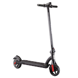 iZip Commute E-Scooter, Foldable, Black Front_Three_Fourths_Angled_Right