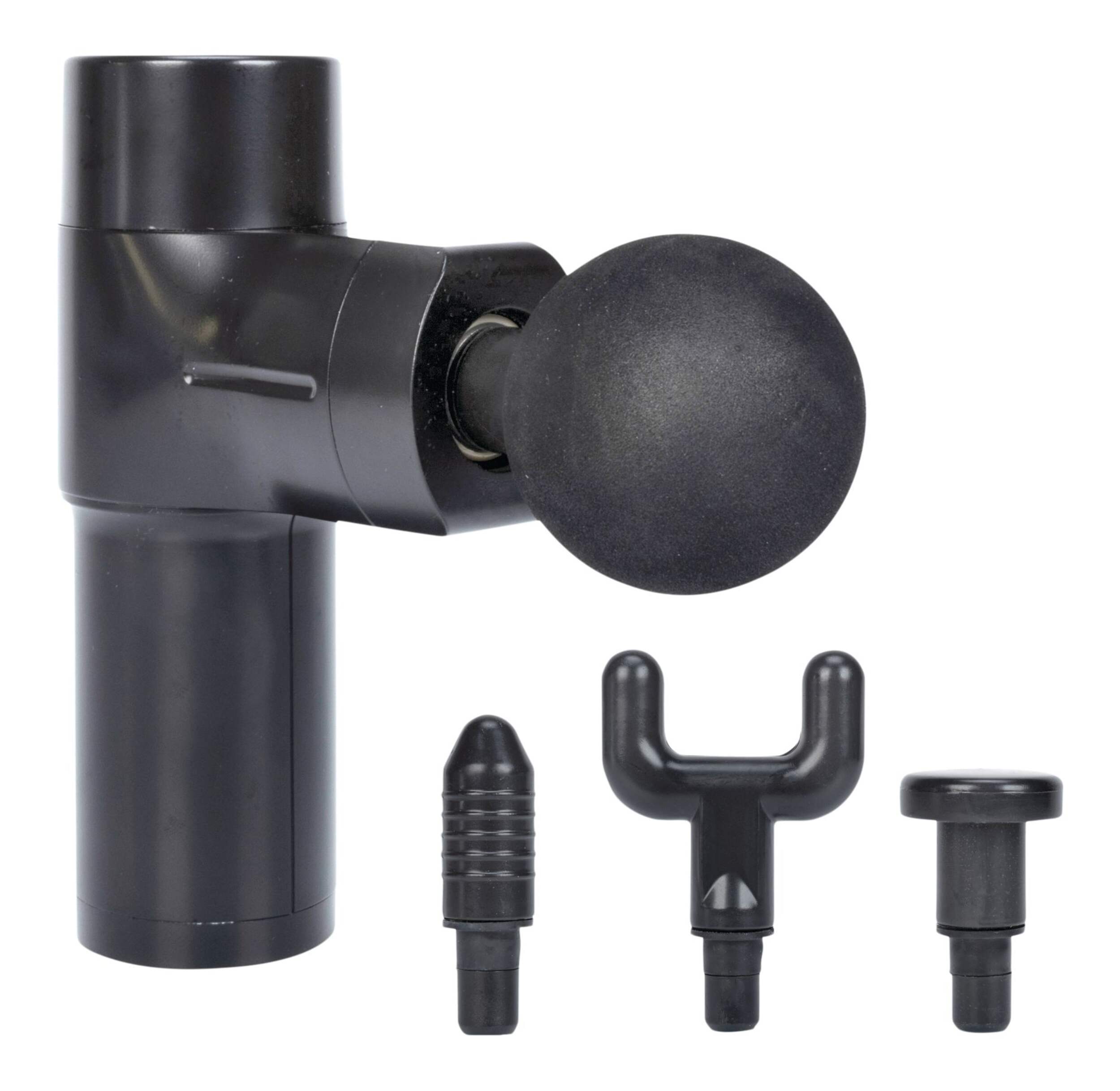 Sport Tec Mini Massage Tool for Post-Workout, 4 Speed Levels, Black Composite_or_Mixed