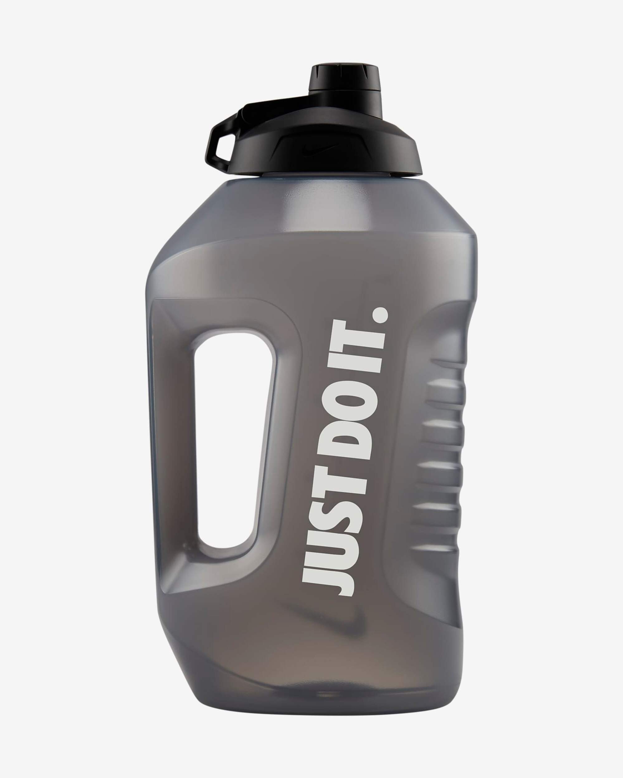 Nike Super Water Jug, Anthracite/Black/White, 128-oz Front_Flat