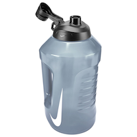 Bidon à eau Nike Super, anthracite/noir/blanc, 128 oz Front_Angled_Right