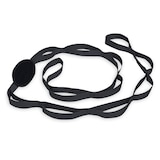 Gaiam Multi-Grip Stretch Strap, Black, 83-in Front_Three_Fourths_Angled_Right