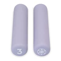 Gaiam Bar Weights, Lilac, One Pair, 3-lb Each