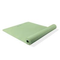Tapis de yoga antidérapant en TPE WA:KE Athletic, 3 mm, choix de couleurs Front_Angled_Right