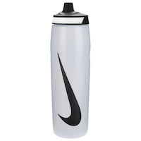 Nike Refuel Squeeze Water Bottle, BPA Free, 32-oz, Clear/Black Front_Flat