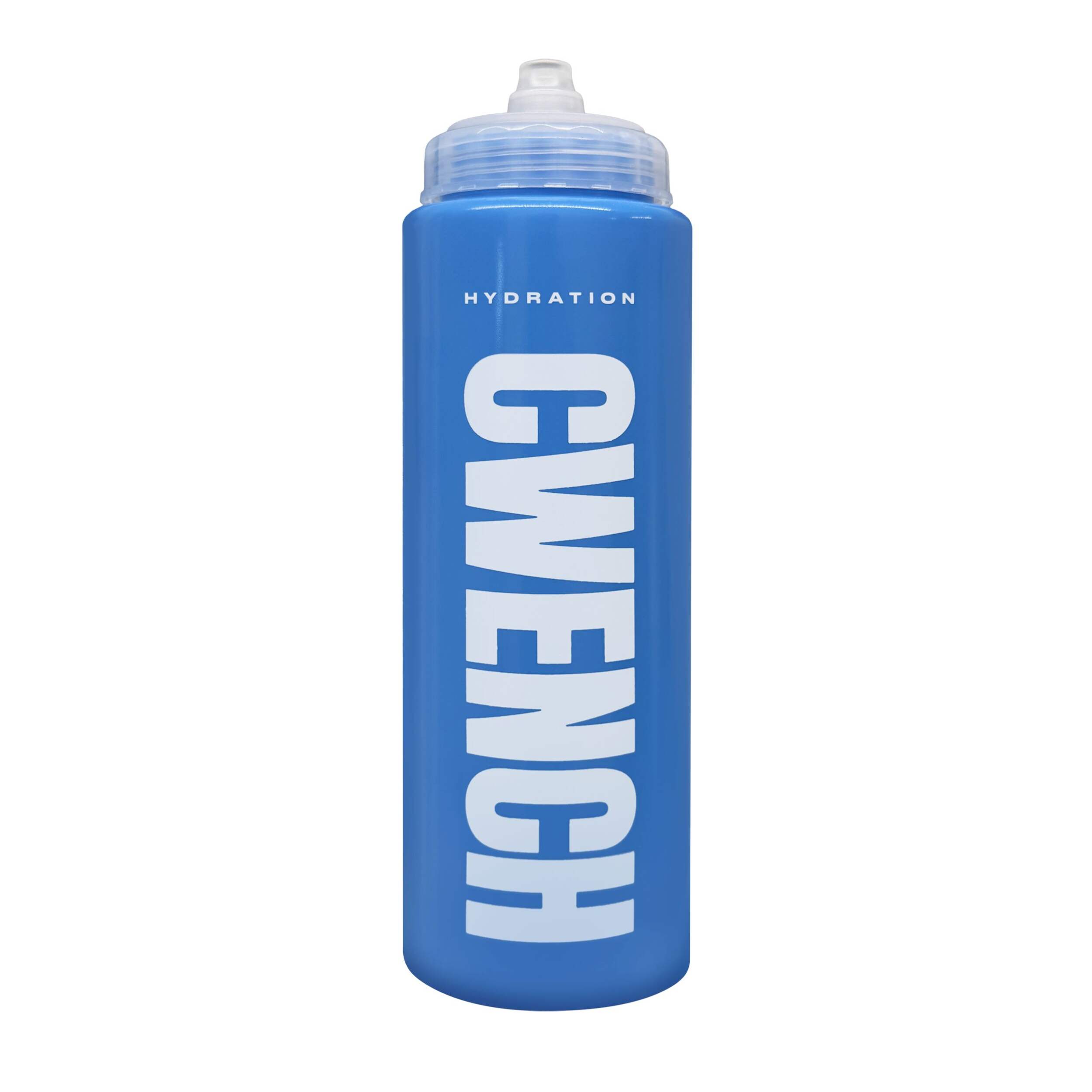 Bouteille d'hydratation pour sports d'équipe CWENCH, 27 oz, bleu Front_Flat