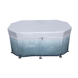 SaluSpa Glacier Dip Portable Cold Plunge Ice Bath Tub with Cover, For Athletes & Fitness Lovers, 2-Person, 59-in Front_Elevated