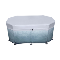 SaluSpa Glacier Dip Portable Cold Plunge Ice Bath Tub with Cover, For Athletes & Fitness Lovers, 2-Person, 59-in