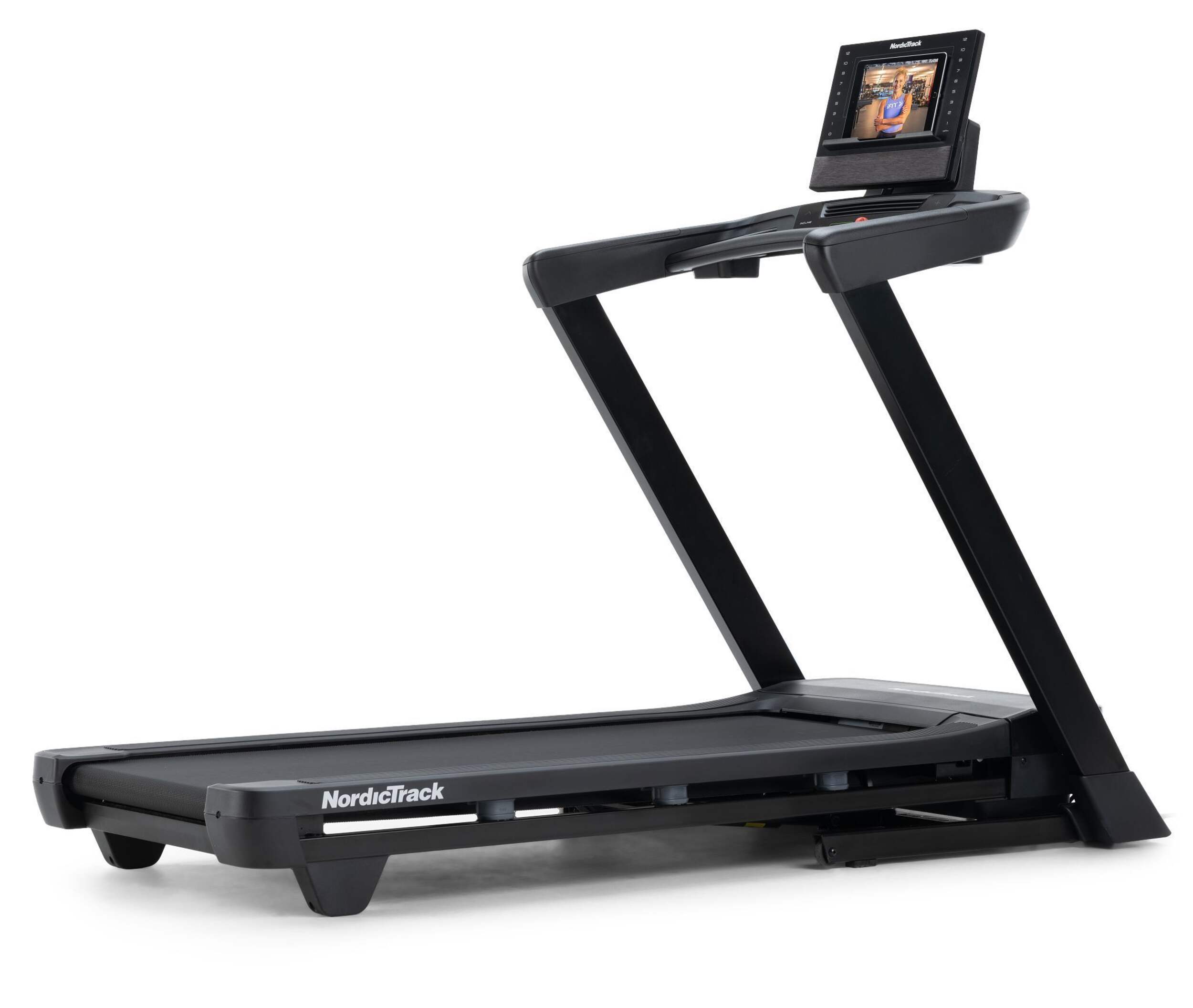 NordicTrack EXP 5i Folding Treadmill, 2023 Model, iFIT® Enabled Back_Angled_Right