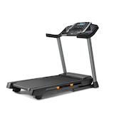 NordicTrack T Series 6.5 Foldable Treadmill with 5-in LCD Display, iFIT Enabled Back_Angled_Right