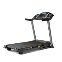 NordicTrack T Series 6.5 Foldable Treadmill with 5-in LCD Display, iFIT Enabled Back_Angled_Right
