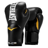 Everlast Elite 2.0 Training Gloves, Black, 8 oz Composite_or_Mixed