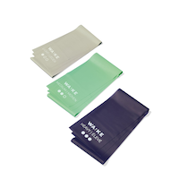 WA:KE Athletic 3-Level Strech Resistance Band Set, 3-pc