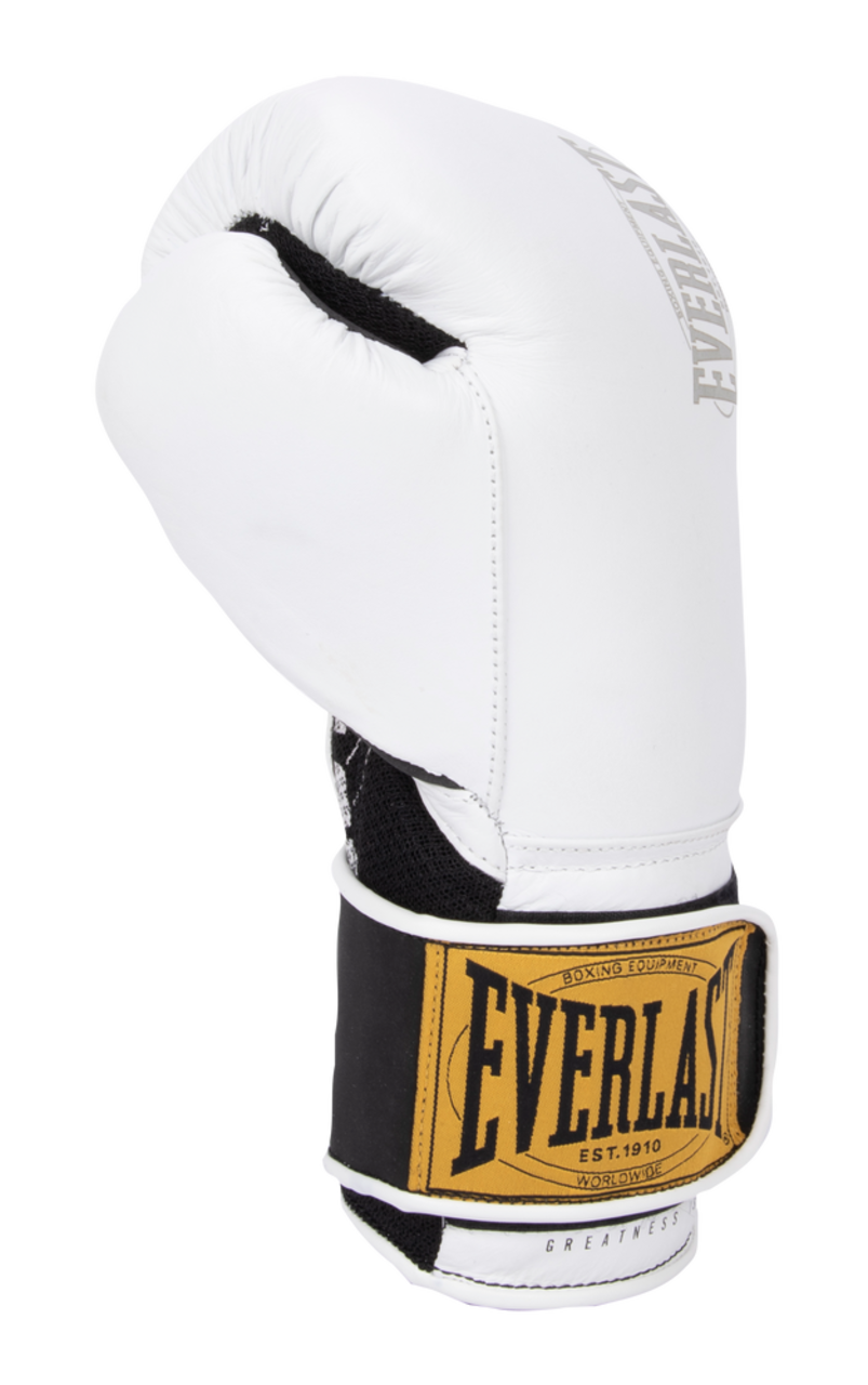 Gants de boxe Everlast 1910 Training - Blanc