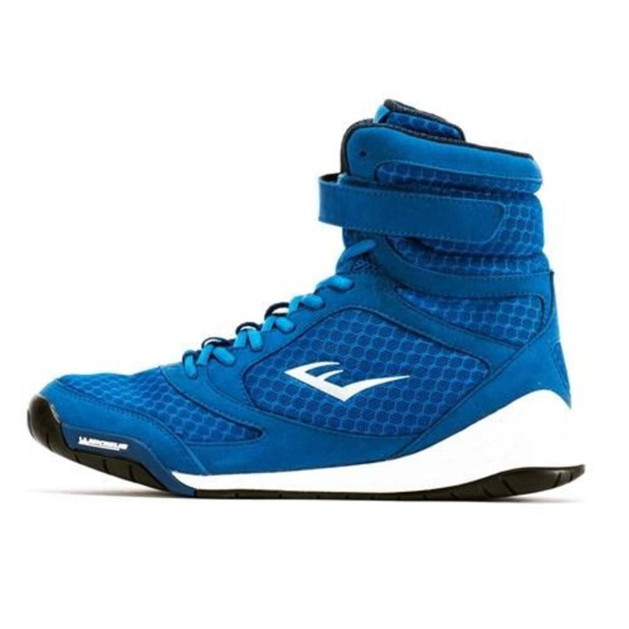 Everlast Pro Elite High Top Boxing Shoe Blue