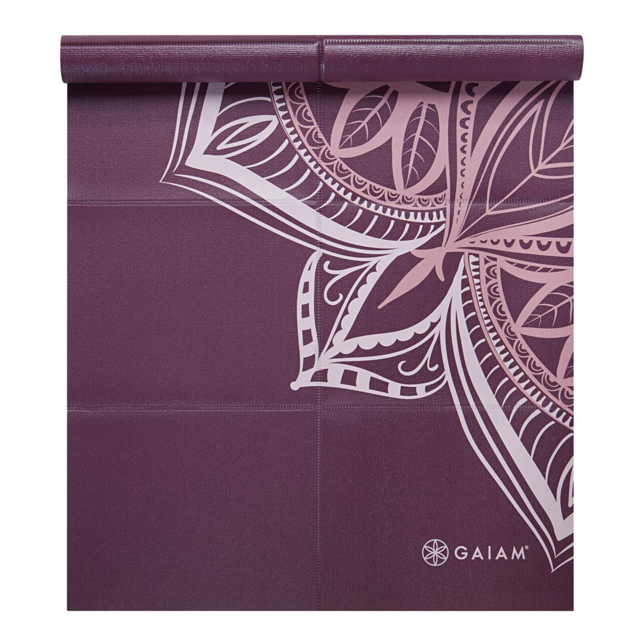 Gaiam Cranberry Point Foldable Yoga Mat, 2-mm