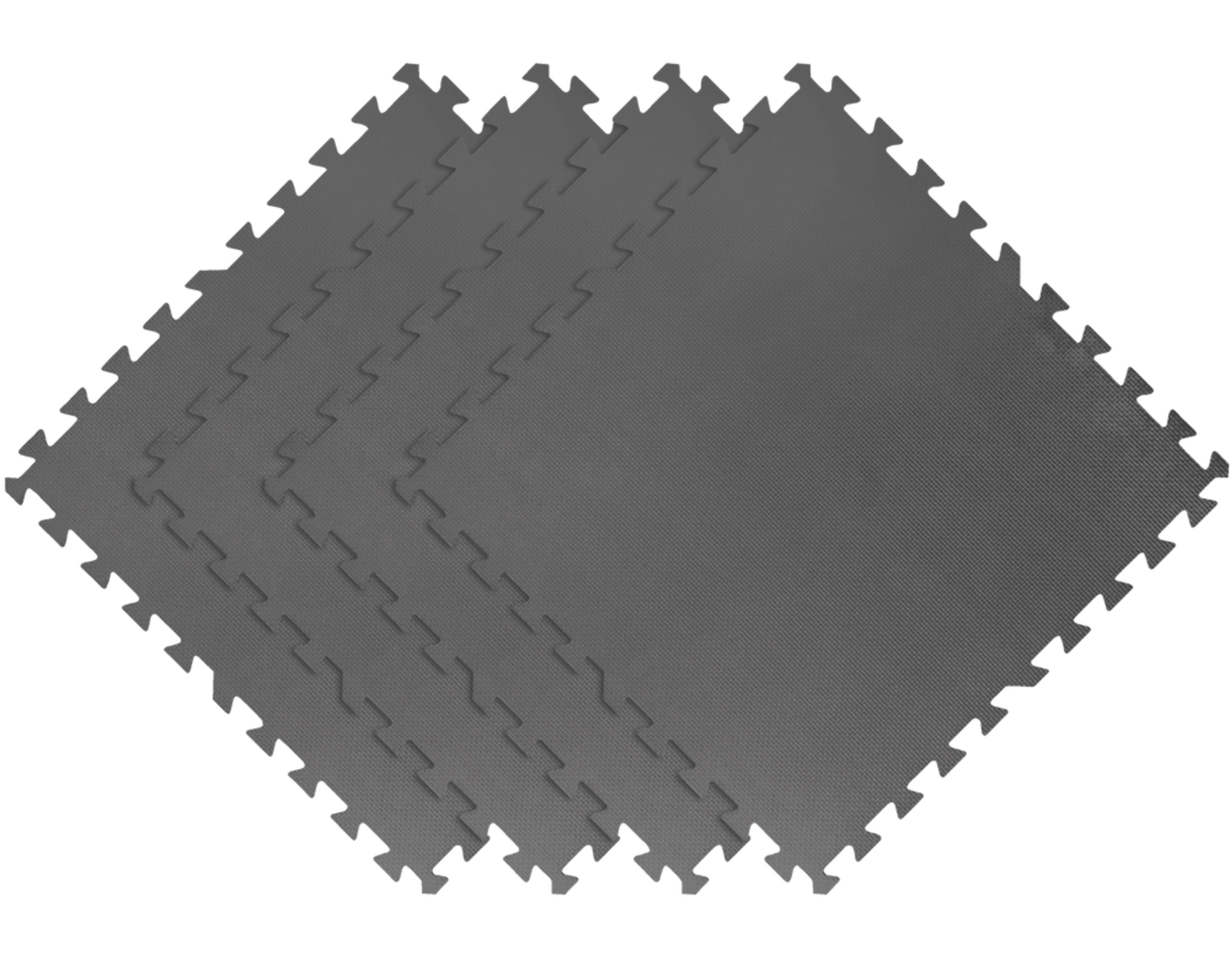 Shock Athletic Gym Foam Flooring, 48-in, 4-pc Overhead_Flat