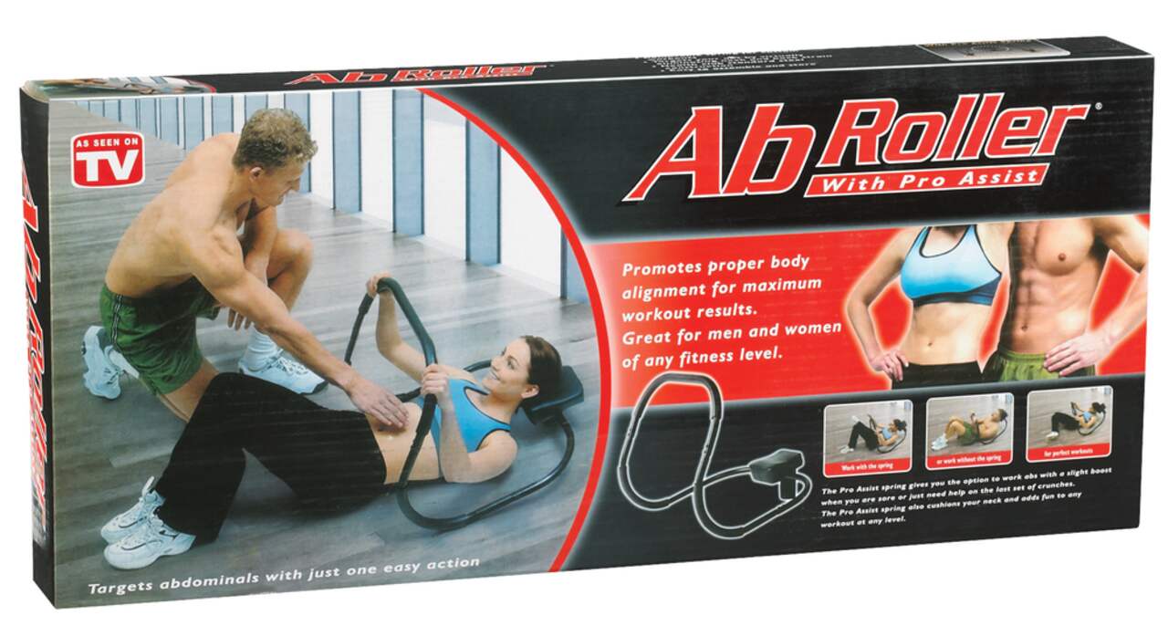 Abdominal Wheel Ab Wheel Roller Pro Fitness et musculation Corps Trois  tours avec genouillère