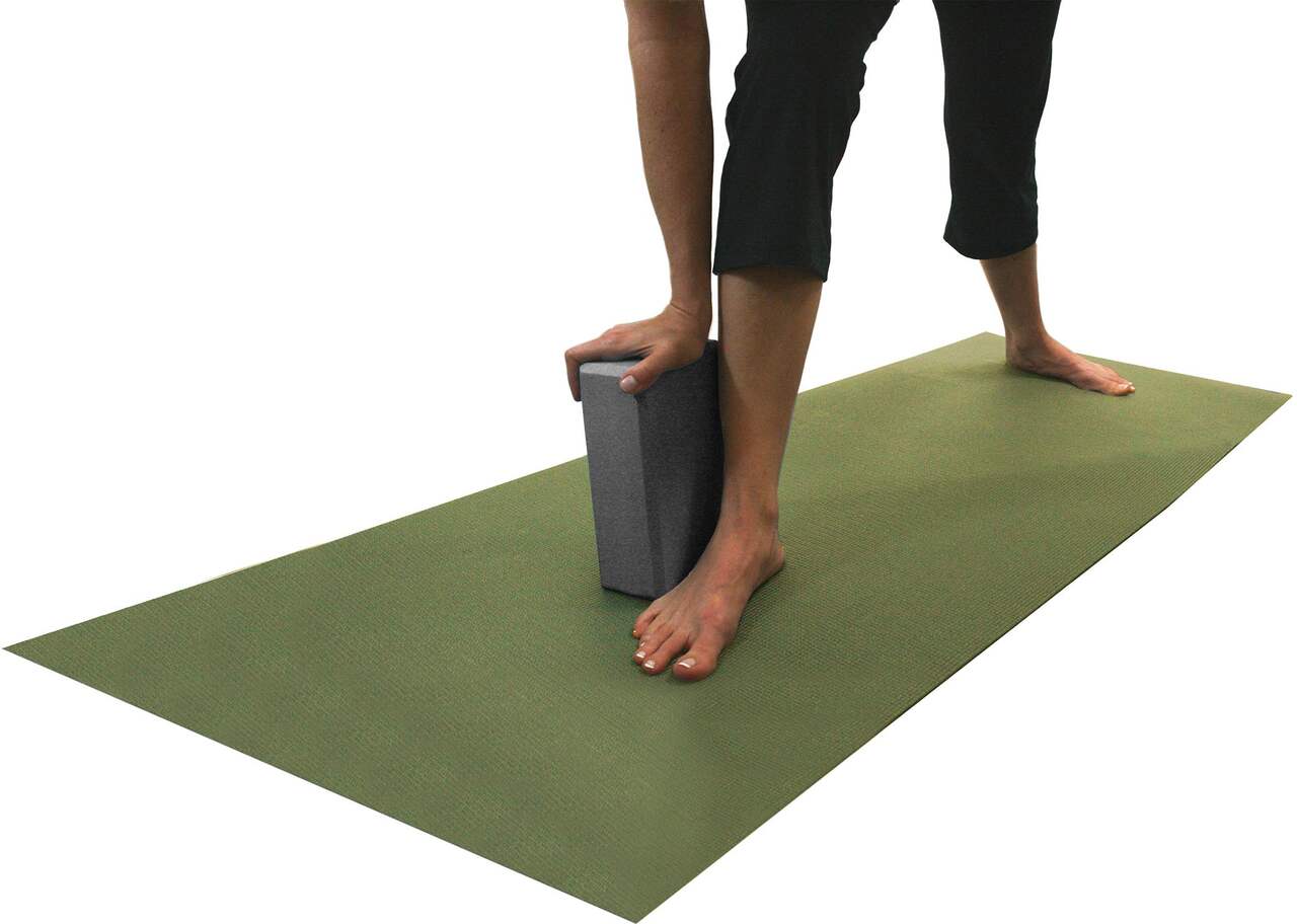 Yoga Foam Block - Dark Grey - Decathlon