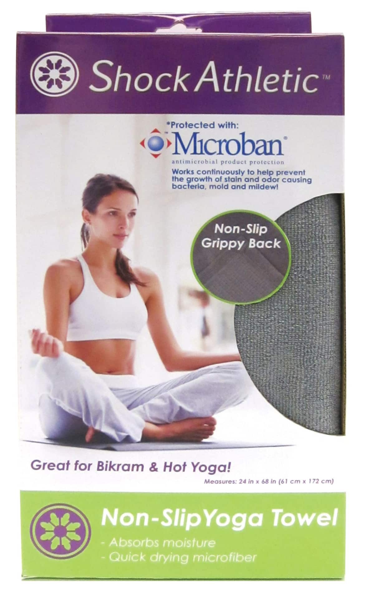 Sticky Grip Yoga Towel Non-Slip Towel for Hot Yoga Anti-Slipping