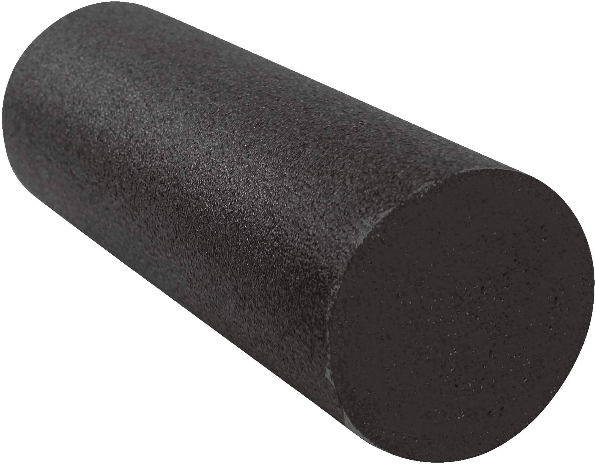 Renew Yoga Foam Roller, 18-in (45.72 cm), Black Front_Angled_Left